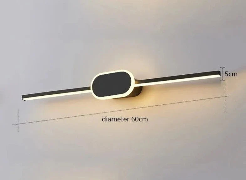 Luminária LED de Parede Espelho Banheiro - RadianceView