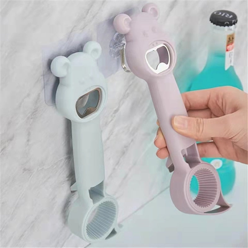 Abridor Prático com Forma de Urso