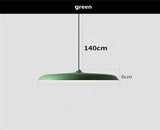 Lustre Pendente Moderno UFO Metal LED