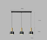 Luminária Pendente Nórdico Polaris