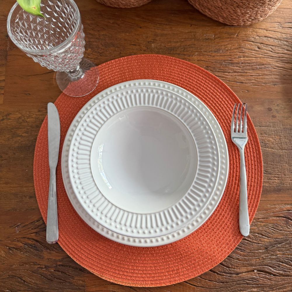 Jogo Americano Redondo - Várias Cores