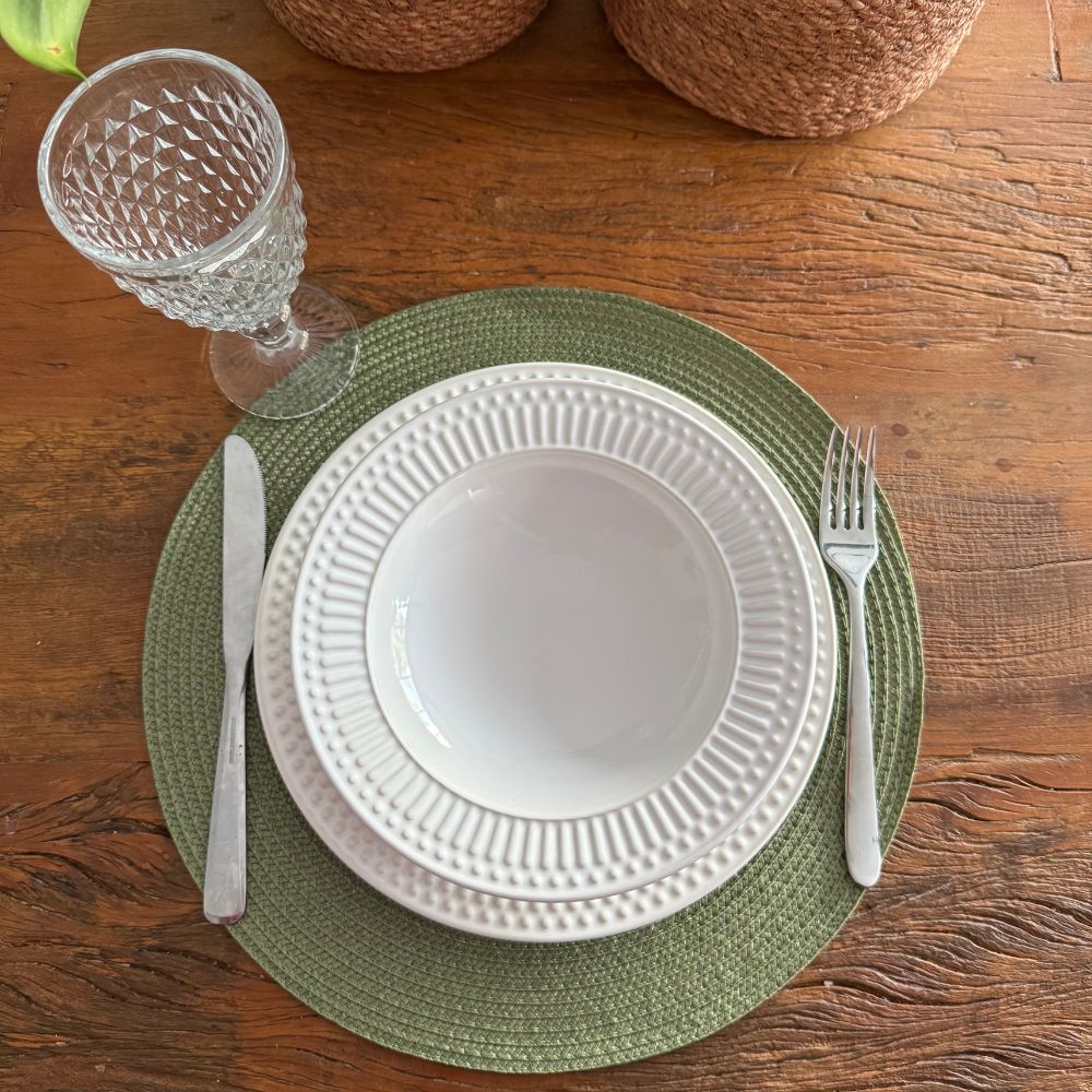 Jogo Americano Redondo - Várias Cores