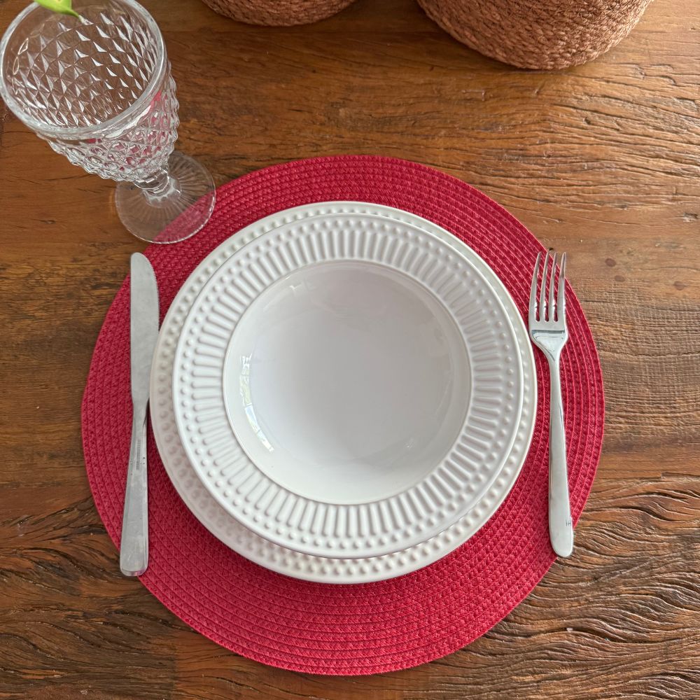 Jogo Americano Redondo - Várias Cores