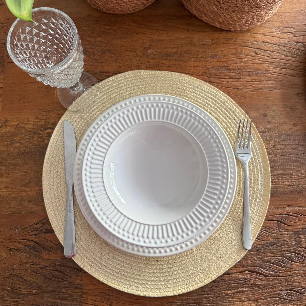 Jogo Americano Redondo - Várias Cores