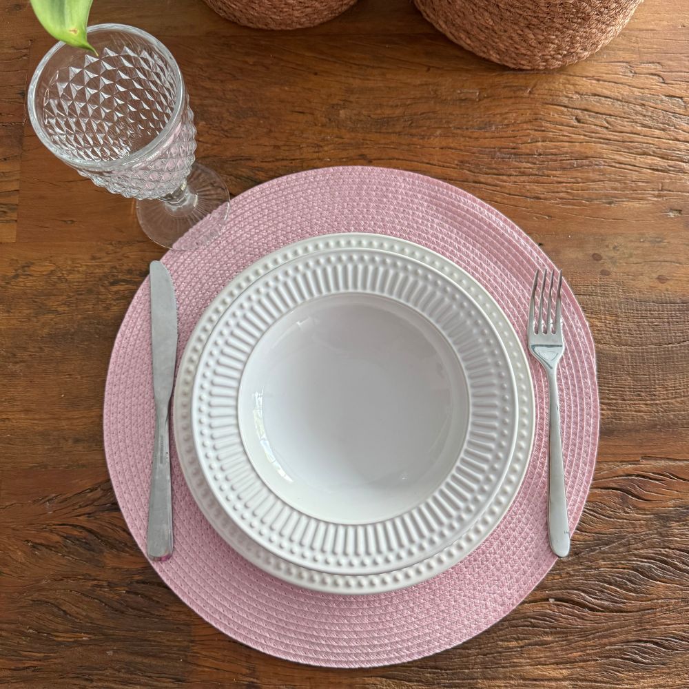 Jogo Americano Redondo - Várias Cores