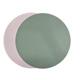 Jogo Americano Dupla Face em Couro Sintético- Várias Cores