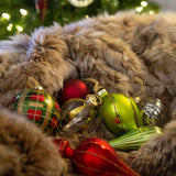 Kit Tradicional de Bolas Natalinas em Vidro (30 Peças)