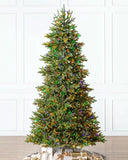 Árvore de Natal Norway Spruce com Galhos Articulados, Suporte Metálico e Micro LEDs Coloridos Embutidos