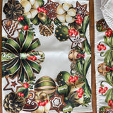 Jogo Americano de natal - Guirlanda