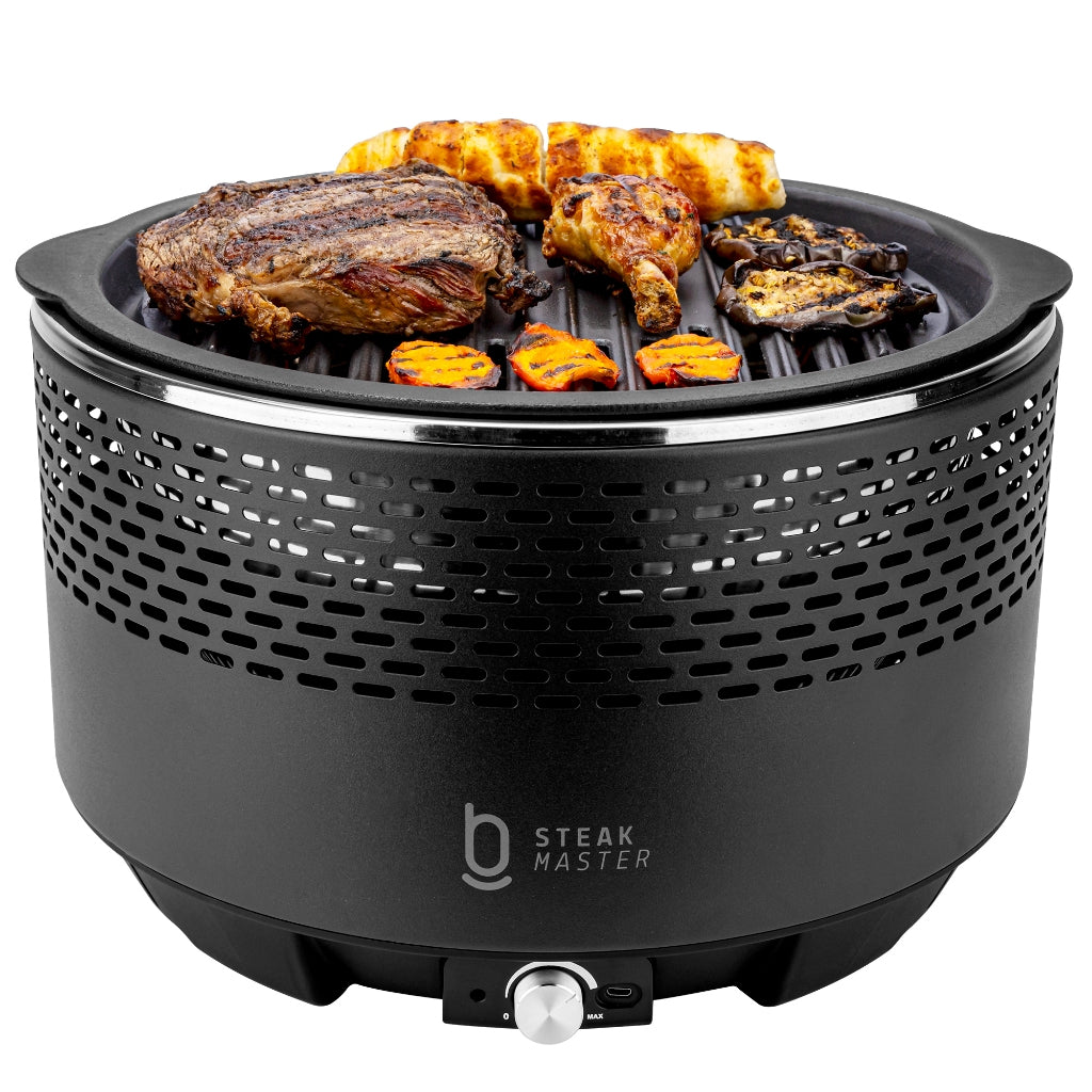 Churrasqueira Portátil A Carvão Master Smoke & Fire USB Com Bag