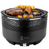 Churrasqueira Portátil A Carvão Master Smoke & Fire USB Com Bag