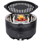 Churrasqueira Portátil A Carvão Master Smoke & Fire USB Com Bag