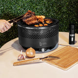 Churrasqueira Portátil A Carvão Master Smoke & Fire USB Com Bag