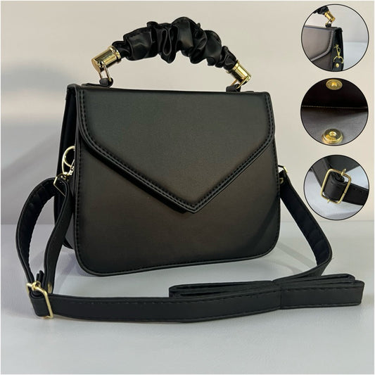 Bolsa feminina transversal pequena de ombro e alça de mão | Estilo, leveza e sofisticação use sempre