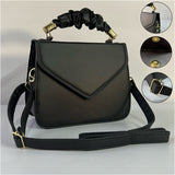 Bolsa feminina transversal pequena de ombro e alça de mão | Estilo, leveza e sofisticação use sempre