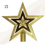 Kit 44 Enfeites Para Árvore de Natal Estrela Bolas Festão Cordão Pérolas Decoração Natalina