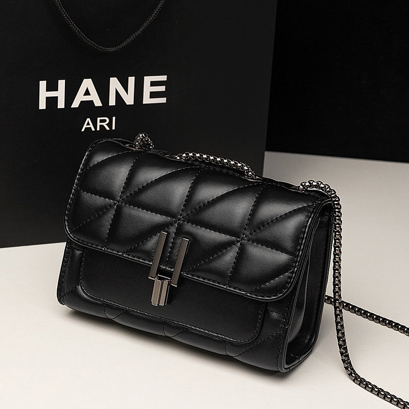 bolsa feminina transversal ombro crossbody passeio alça corrente Y [8780]