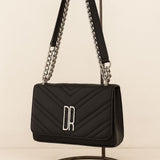 Bolsa Feminina Transversal Pequena De Lado Alça De Corrente Enviamos Rápido