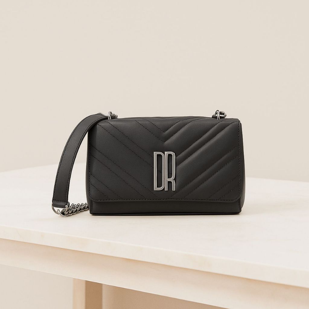 Bolsa Feminina Transversal Pequena De Lado Alça De Corrente Enviamos Rápido