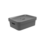 Caixa organizadora Ou 10,5 L com tampa Linha Cube