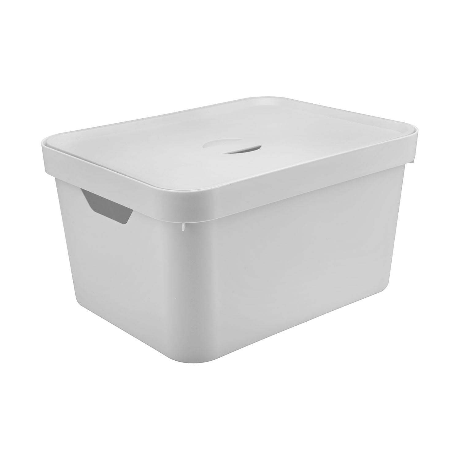 Caixa organizadora Ou 32L com tampa Linha Cube