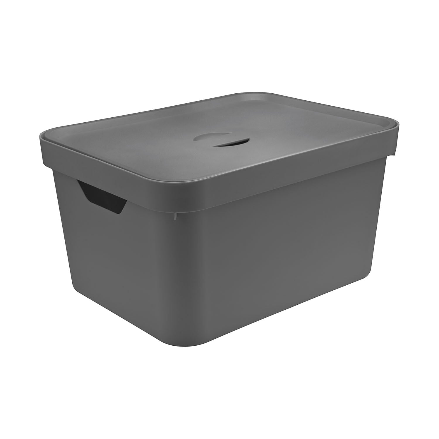 Caixa organizadora Ou 32L com tampa Linha Cube