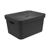 Caixa organizadora Ou 32L com tampa Linha Cube