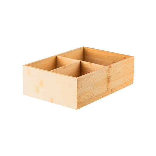 Caixa organizadora Ou com três divisórias 5L Linha Keep