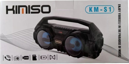 Nova Caixa de Som KM-S1 com Microfone