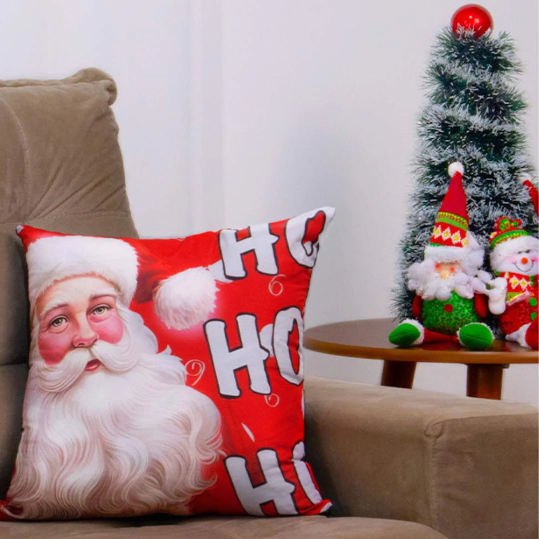 Capa Almofada Natal - Ho Ho Ho