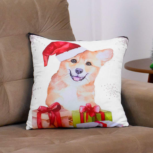 Capa Almofada Natal - Pet Natalino