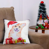 Capa Almofada Natal - Pet Natalino