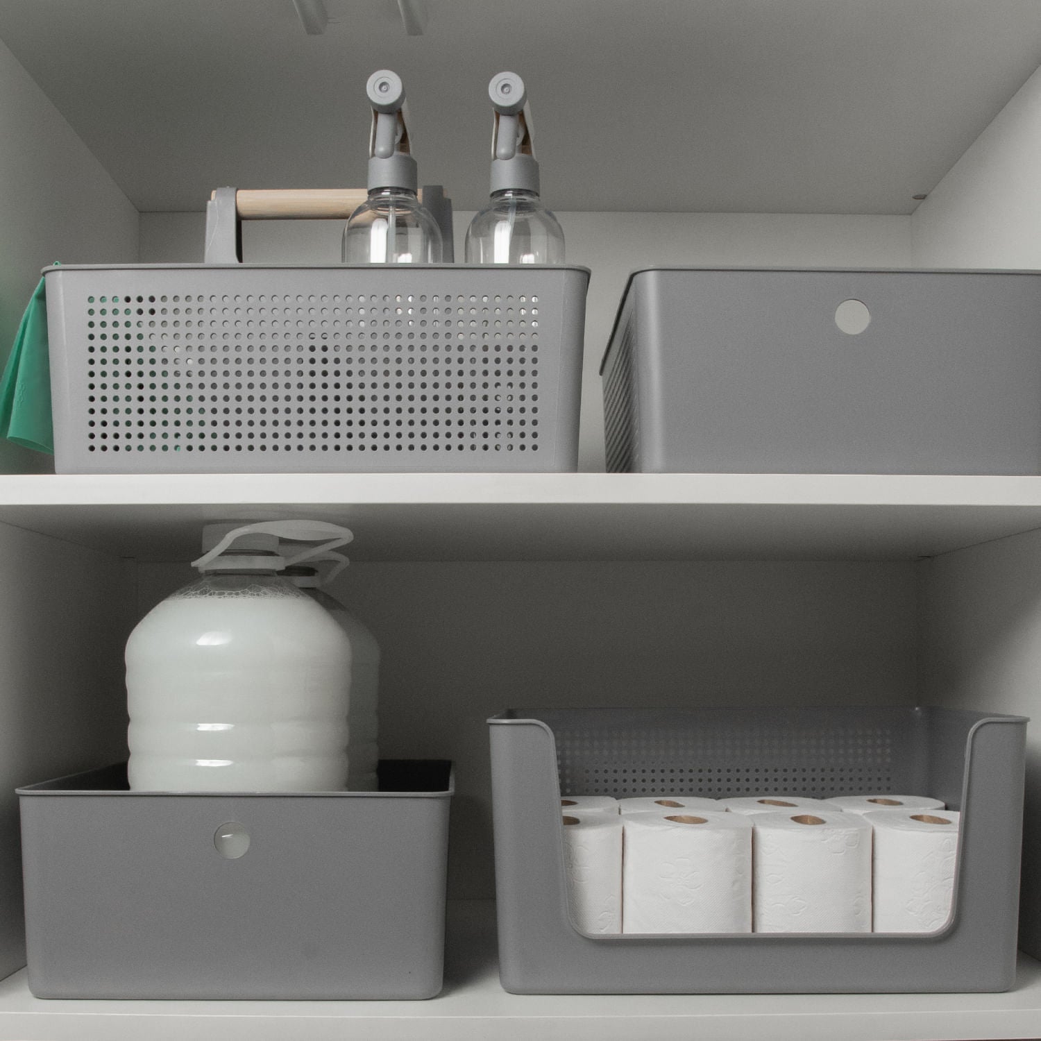 Cesto com abertura frontal Ou 16L Linha Flow