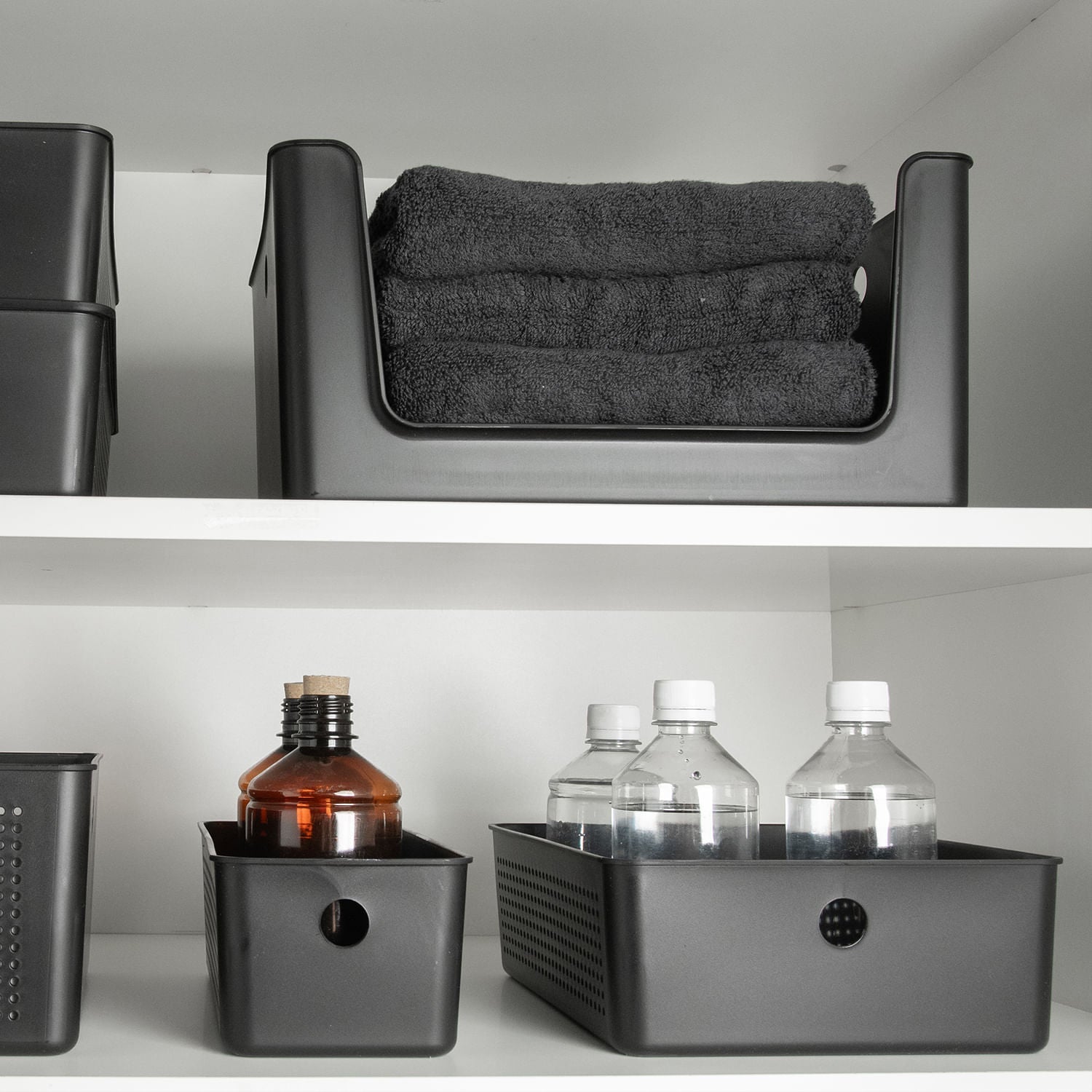 Cesto com abertura frontal Ou 16L Linha Flow