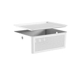 Cesto Ou 12L com tampa Linha Flow