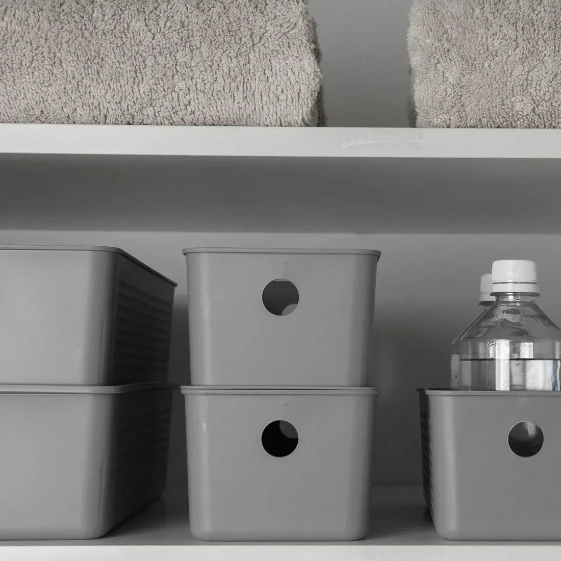 Cesto Ou 3L com tampa Linha Flow