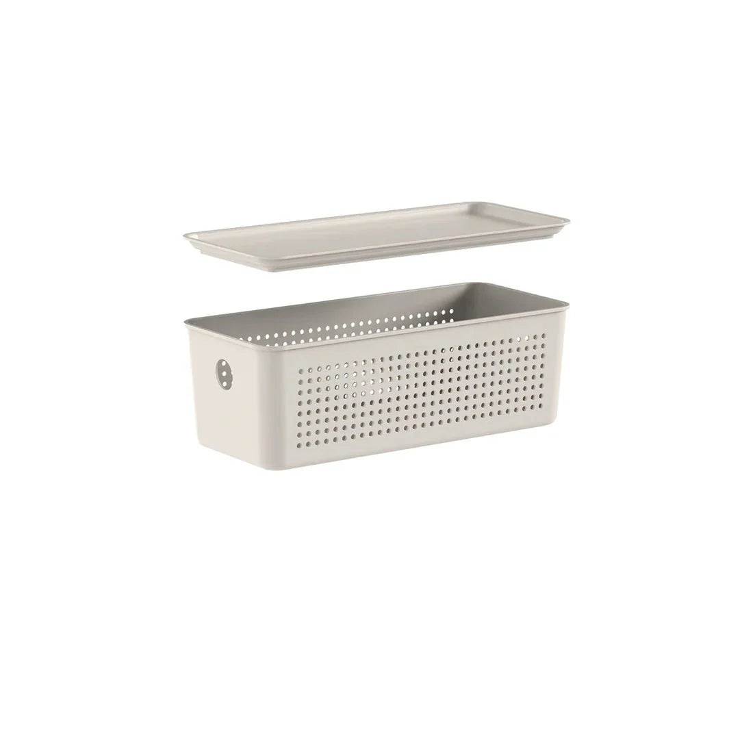 Cesto Ou 3L com tampa Linha Flow