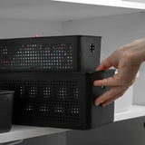 Cesto Ou 4,5L com tampa Linha Flow