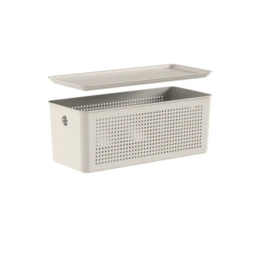 Cesto Ou 6,6L com tampa Linha Flow