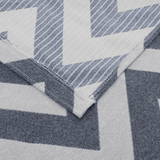 Tapete Legend AntiDerrapante - Cinza/Branco