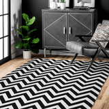 Tapete Legend AntiDerrapante - Preto/Branco