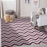 Tapete Legend AntiDerrapante - Rosa/Branco