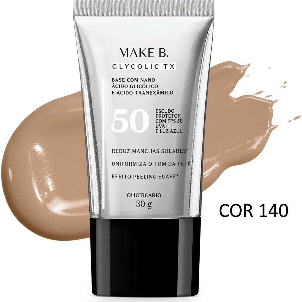 BOTICARIO BASE LÍQUIDA MAKE B. GLYCOLIC TX 30G