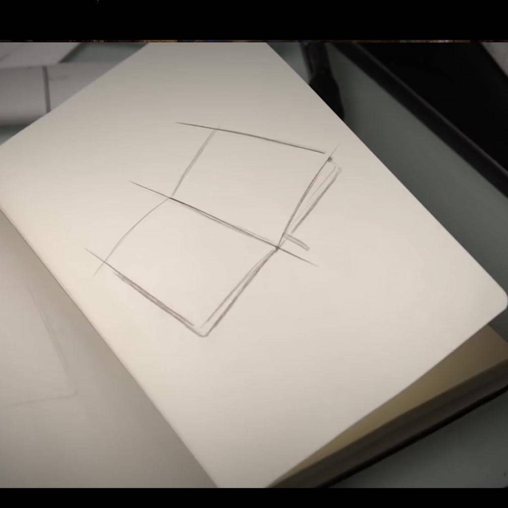 Caderno GRANDE sketchbook e com pauta tipo moleskine 21x14cm