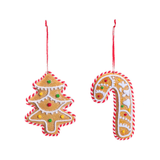 Biscoitos de Natal Enfeite Pendente para Árvore 4pcs