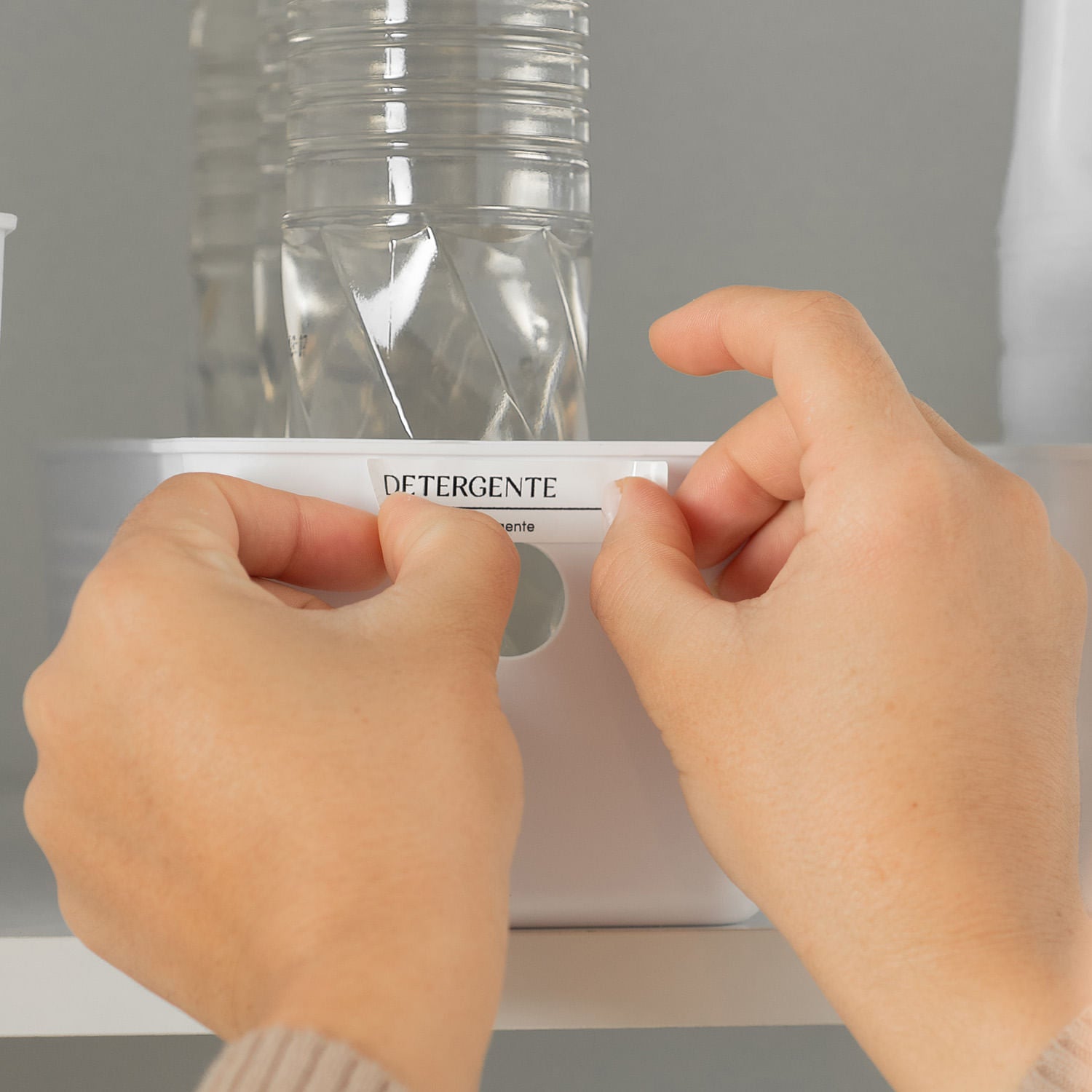 Etiquetas adesivas para lavanderia ou Linha Flow