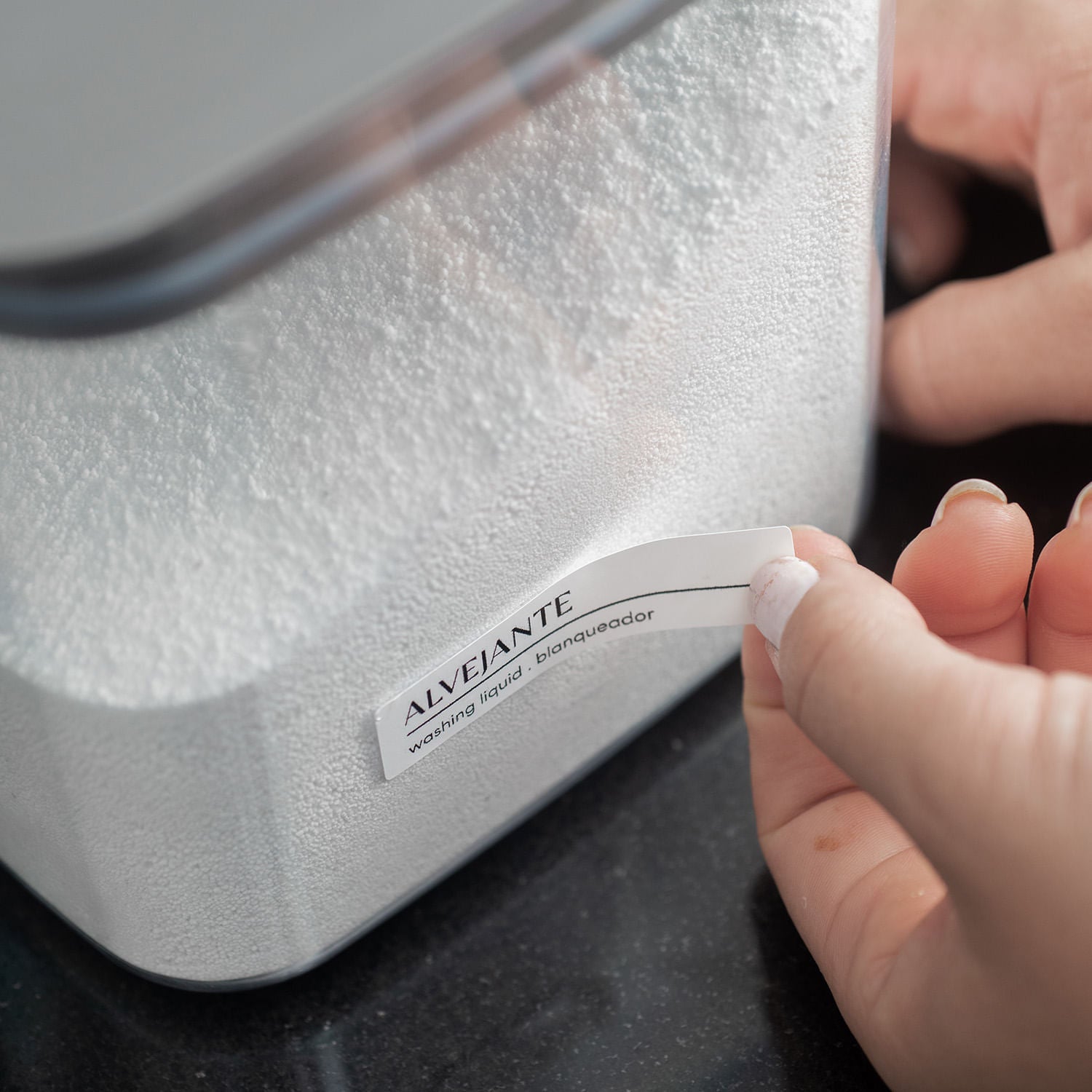 Etiquetas adesivas para lavanderia ou Linha Flow