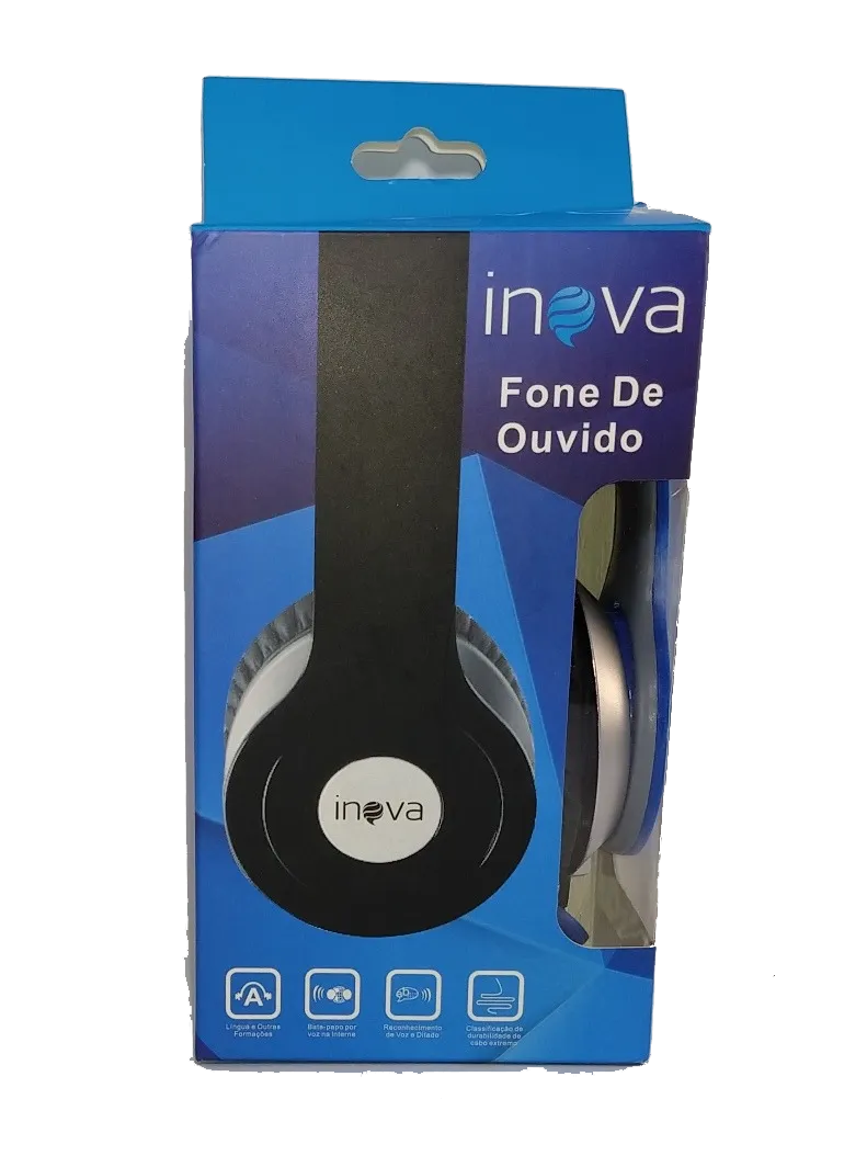 FONE DE OUVIDO COM FIO INOVA FON-2067D