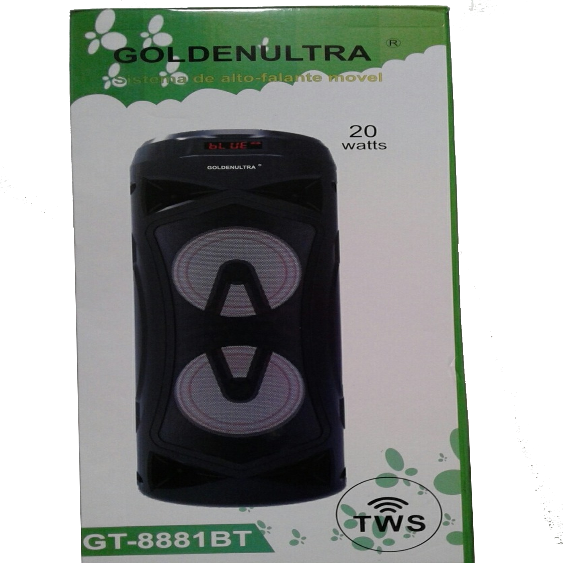 Nova Caixa de SomGoldenultra GT-8881 BT