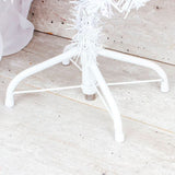 Árvore De Natal Branco 150 Cm Com 240 Galhos Grande U